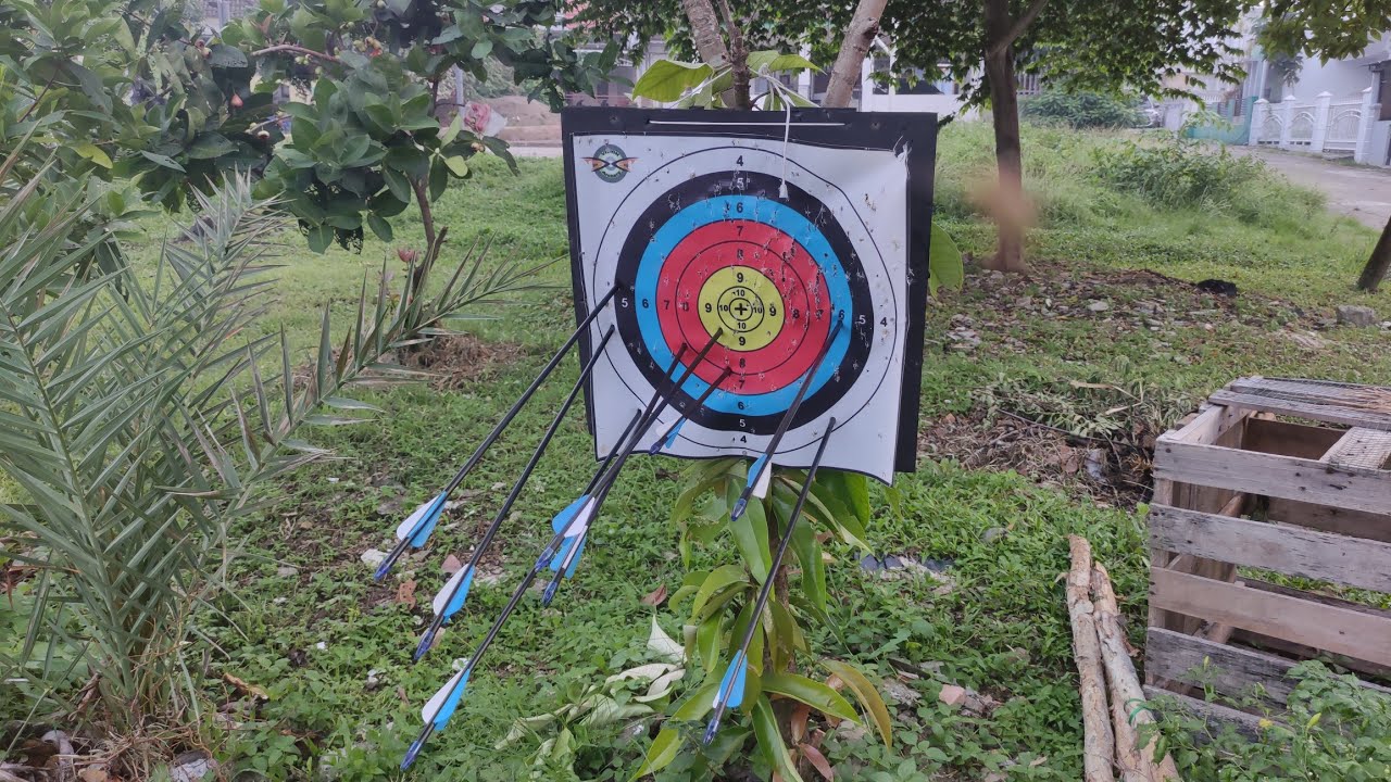 BELAJAR MEMANAH‼️DECATHLON GEOLOGIC BOW DISCOVERY 300