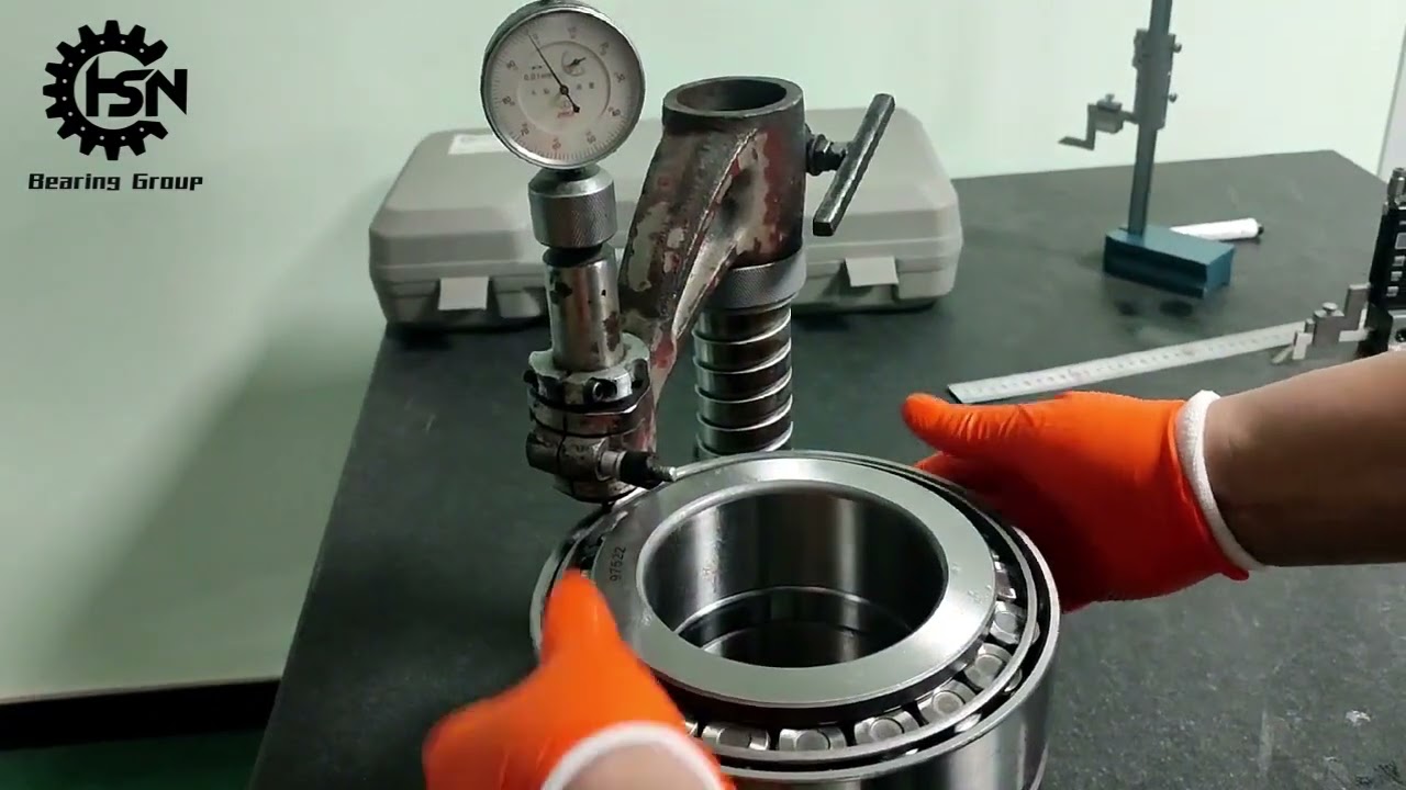Double Row Tapered Roller Bearings | Axial clearance measurement
