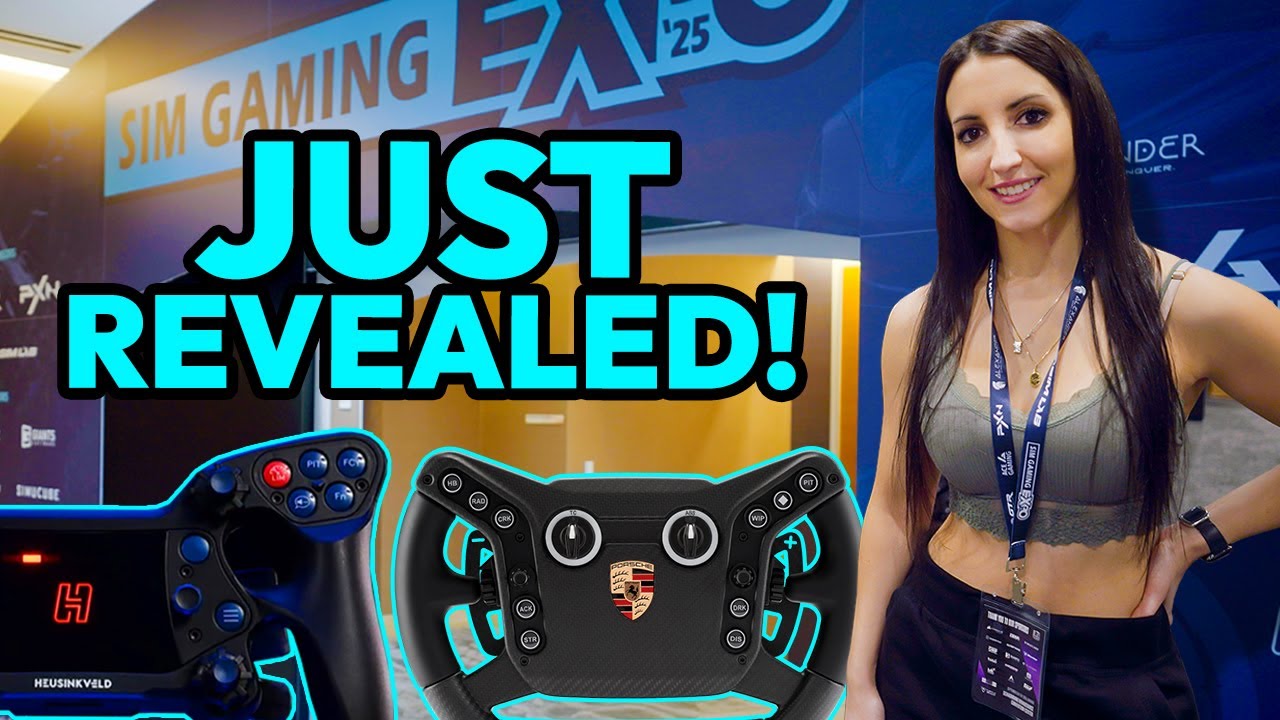 5 New Sim Racing Products at Sim Gaming Expo 2025! Hands-on Preview