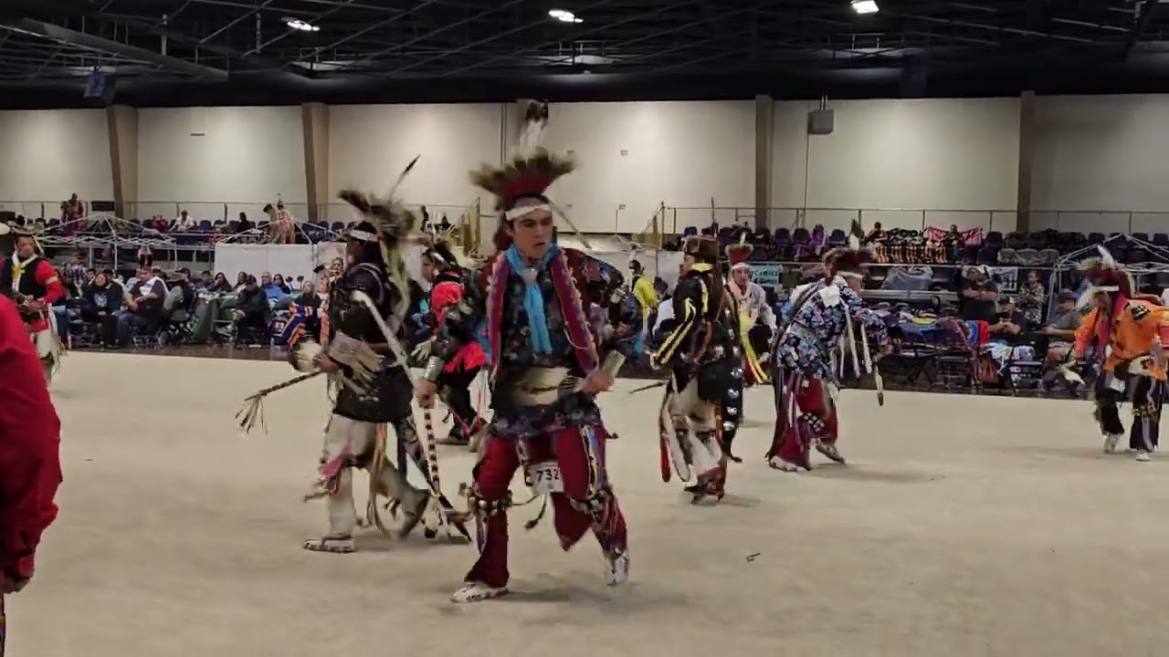 Jr. Men's Southern Traditional @ Durant powwow 2023 | back-to-back songs | Saturday night contest