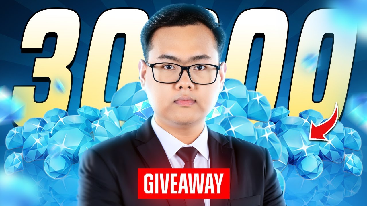 ကိုဇေ ပေးတဲ့ 💎Dia 3 သောင်းကျော် GW🥳  (Giveaway Video Part-2)