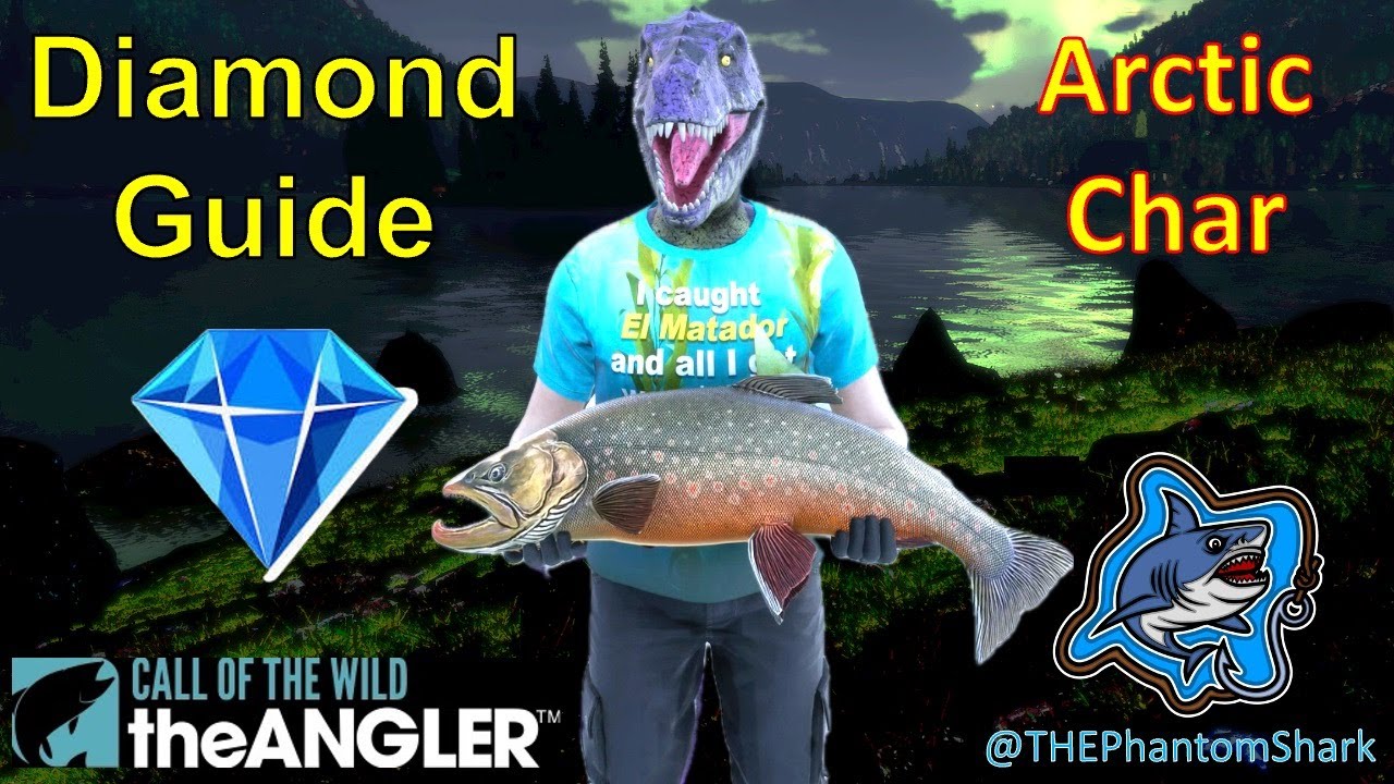 Arctic Char Diamond Guide! Variations! Top Farm! Norway Trollsporet Call of the Wild: The Angler