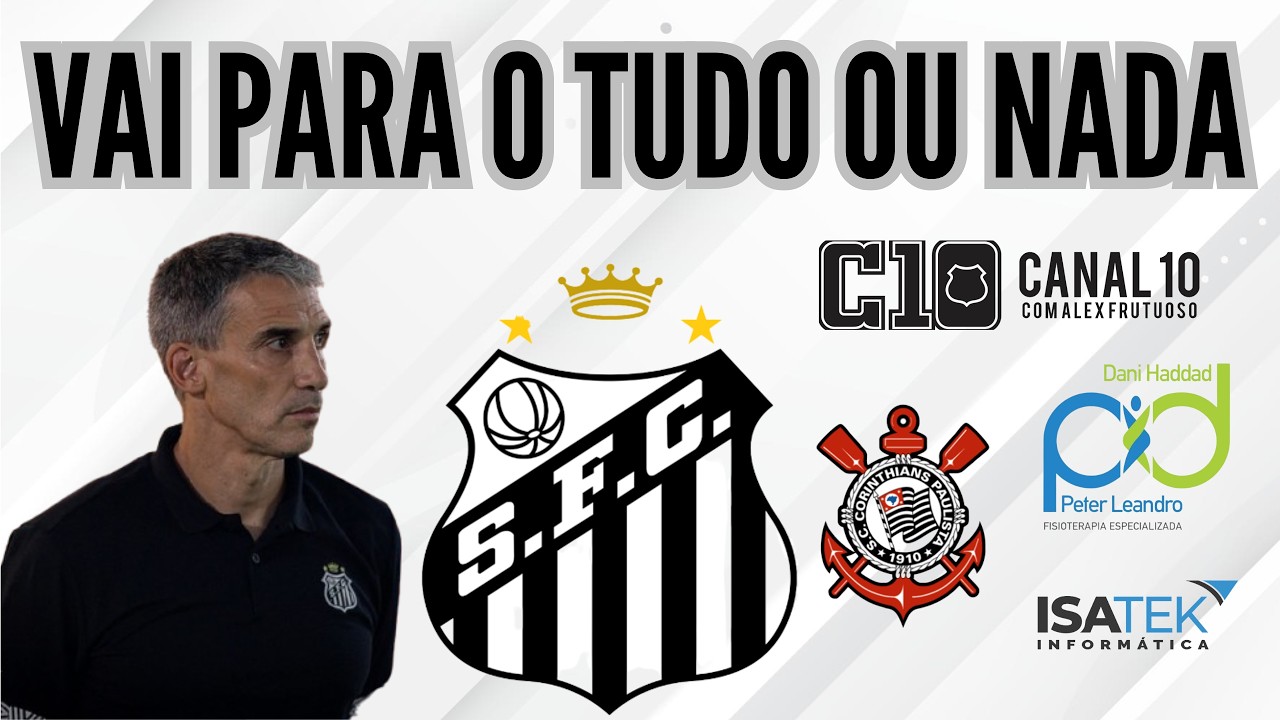 SANTOS X CORINTHIANS: MUDANÇA RADICAL PARA VENCER O CLÁSSICO #santos #brasileirão #futebol