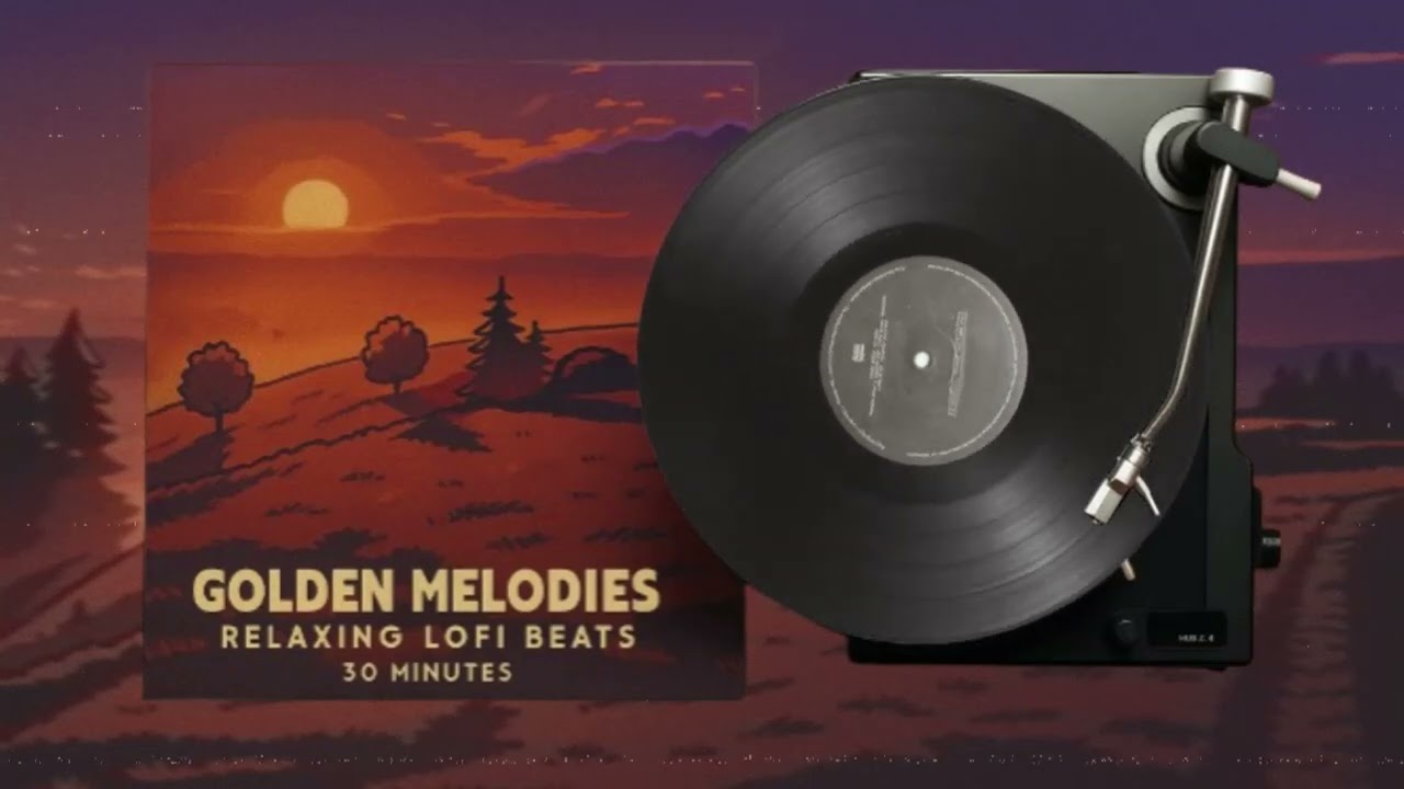 Golden Melodies Relaxing // 30 minute Lo-fi music #lofi