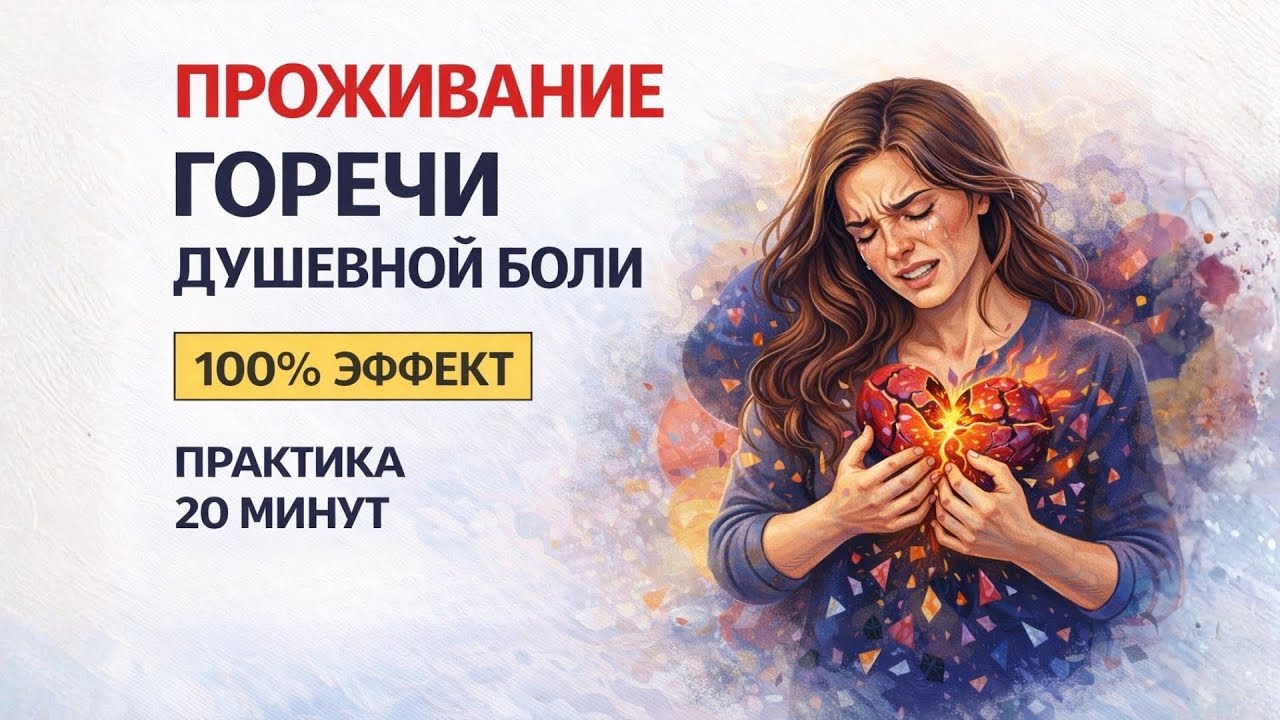 ✅ Метод исцеления ГОРЕЧИ и БОЛИ душевной. Проверено на 1000-х участников