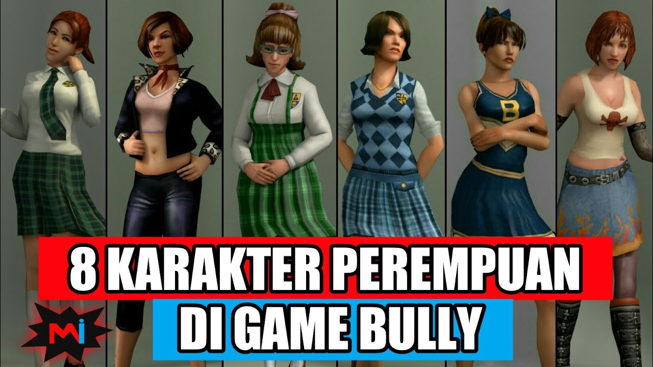 8 Karakter Perempuan Di Game Bully