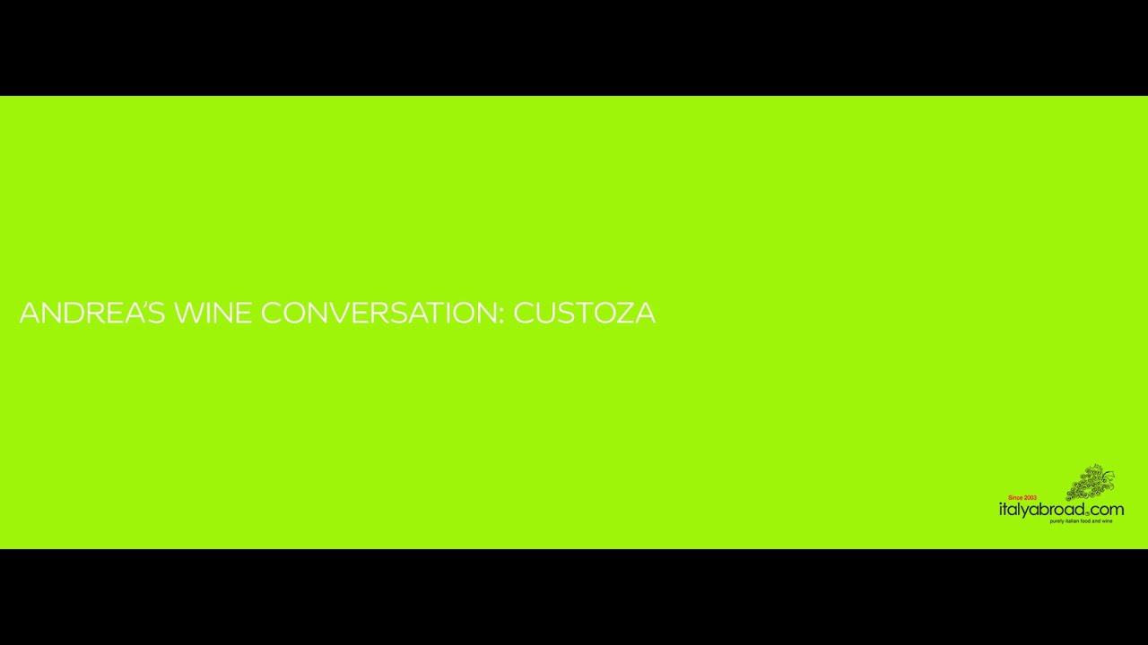 Custoza, an unknown Italian white
