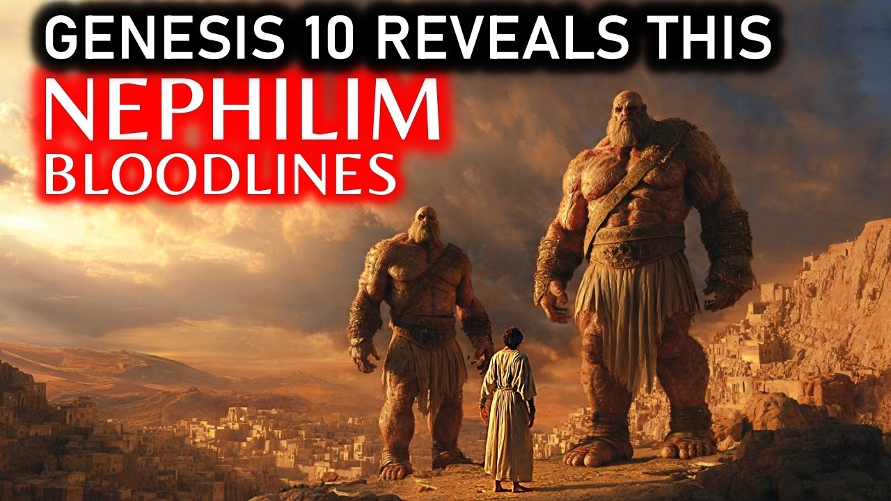 The NEPHILIM Bloodlines in Genesis 10 | The Table of Nations HIDES What Survived the Flood