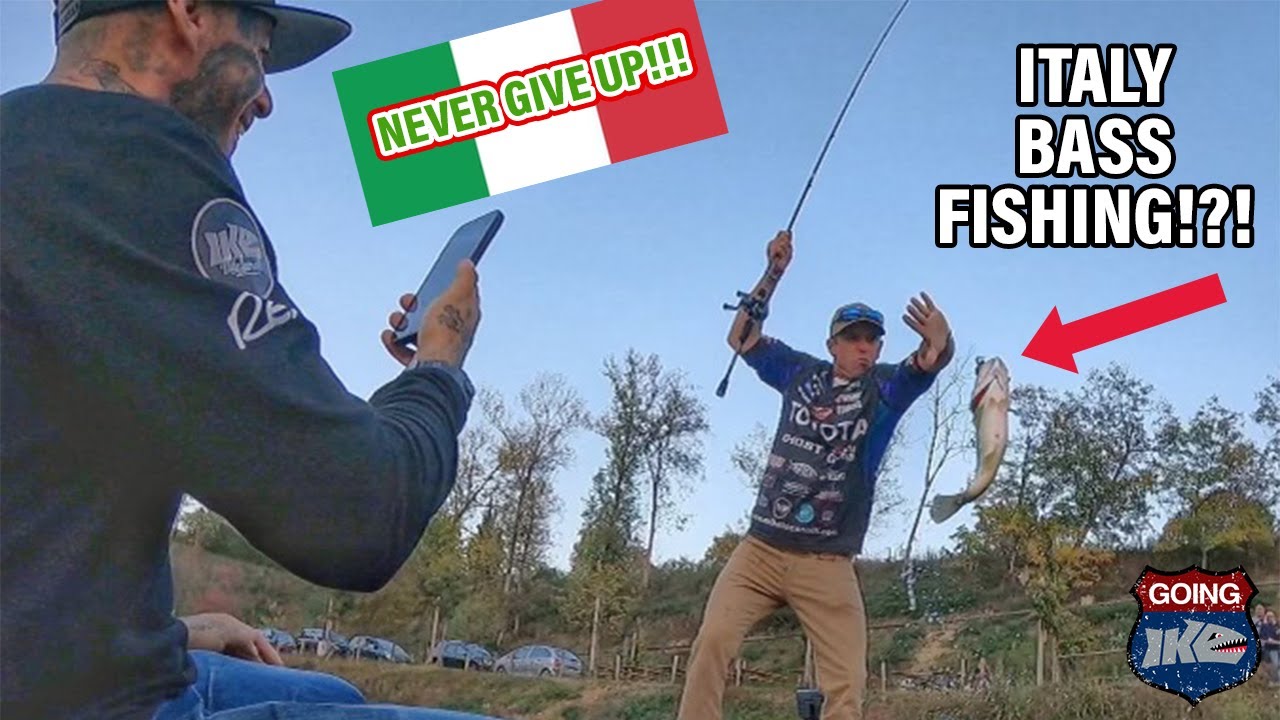 Bass Fishing in front of a LIVE Crowd!!! | Italy Part 2