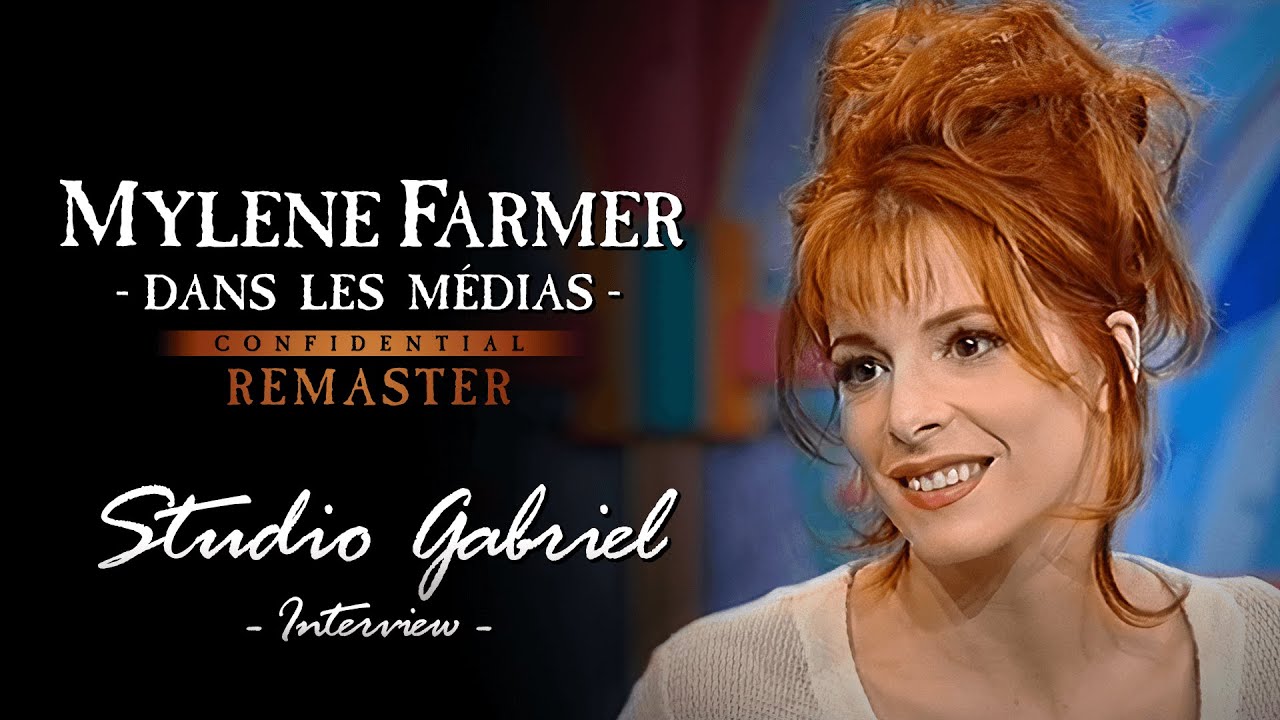 Mylène Farmer - Interview [Studio Gabriel, France 2] (HD Remaster)
