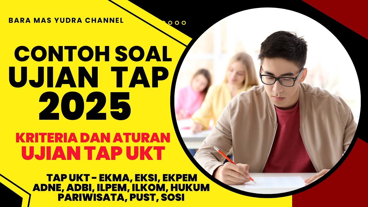 INTIP SOAL TAP UT 2025 DAN SISTEMATIKANYA - WAJIB NONTON SEBAB ADA INDIKATOR PENILAIAN JAWABAN TAP