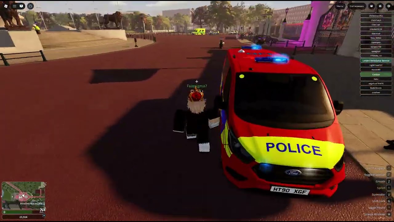 Buckingham Palace CHAOS!!! ( Roblox )