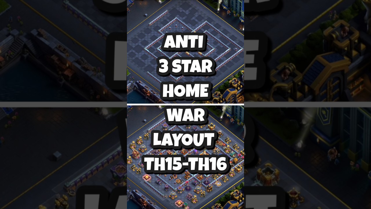 Interesting Anti 3 Star Home Layout TH15-16 