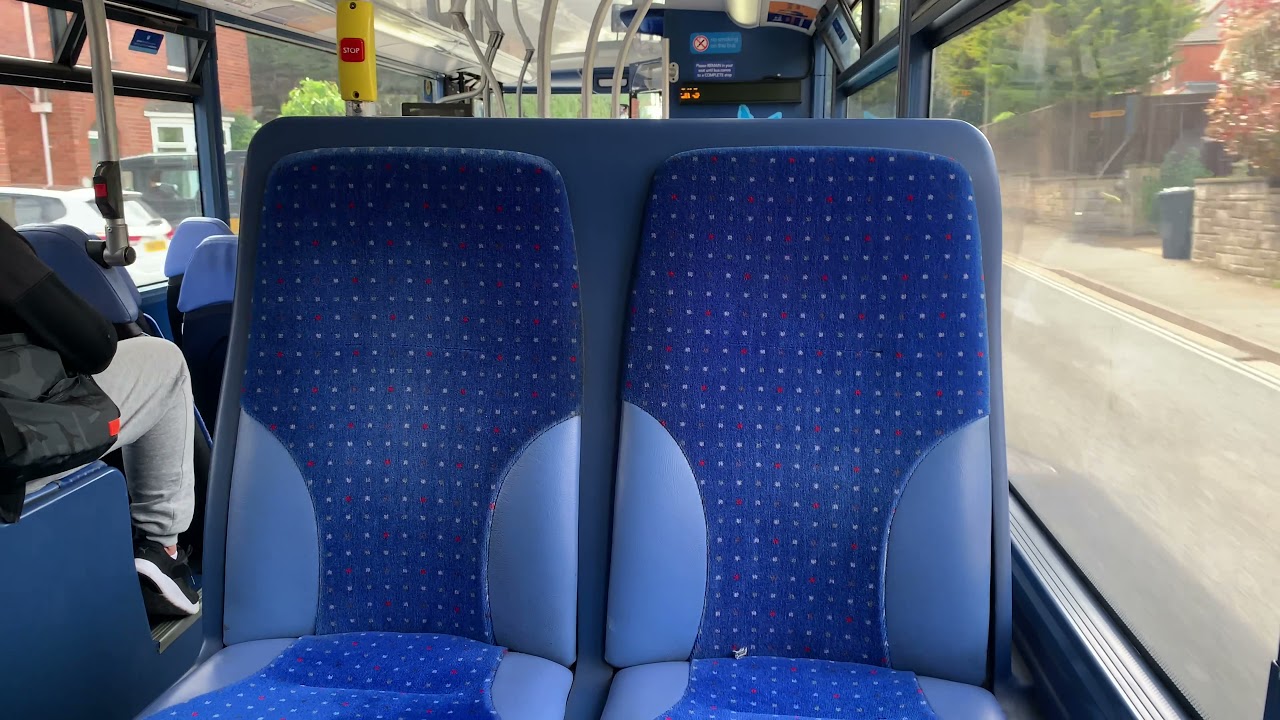 Thrash + Kickdown | 4 to East Cowes | Scania Omnicity Double Decker | 1129 HF58KCG