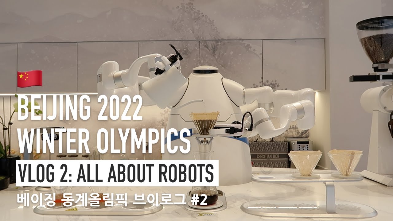 Robots in Beijing Winter Olympics | Beijing 2022 vlog #2