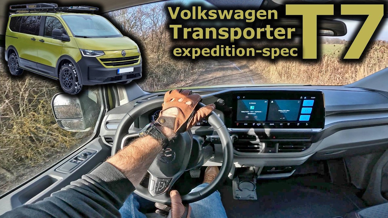 2026 Volkswagen Transporter T7 Kombi 2.0 TDI DSG 4MOTION | 4K POV Drive + Light Off-Road