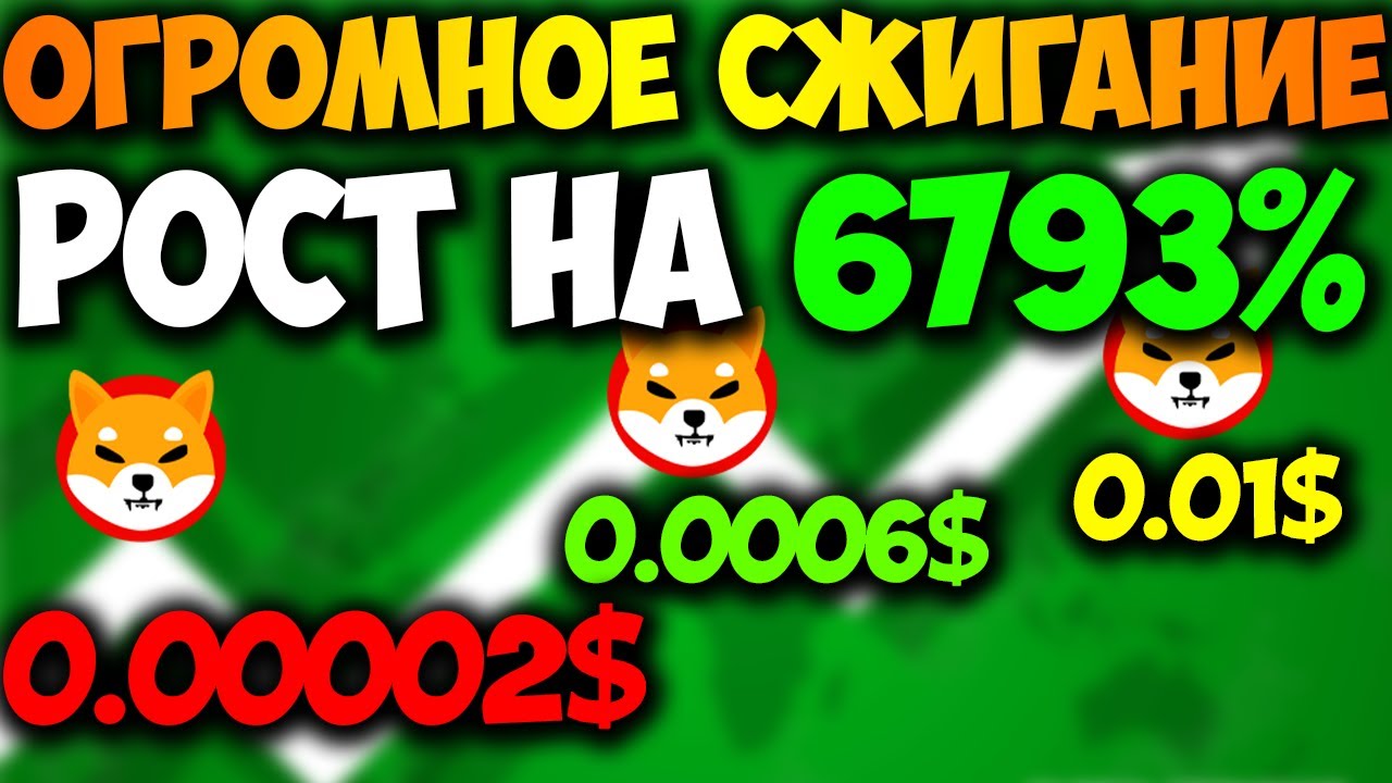 Shiba Inu Сжигание Монет | Рост На 6793% | ShibArmy 0.01$