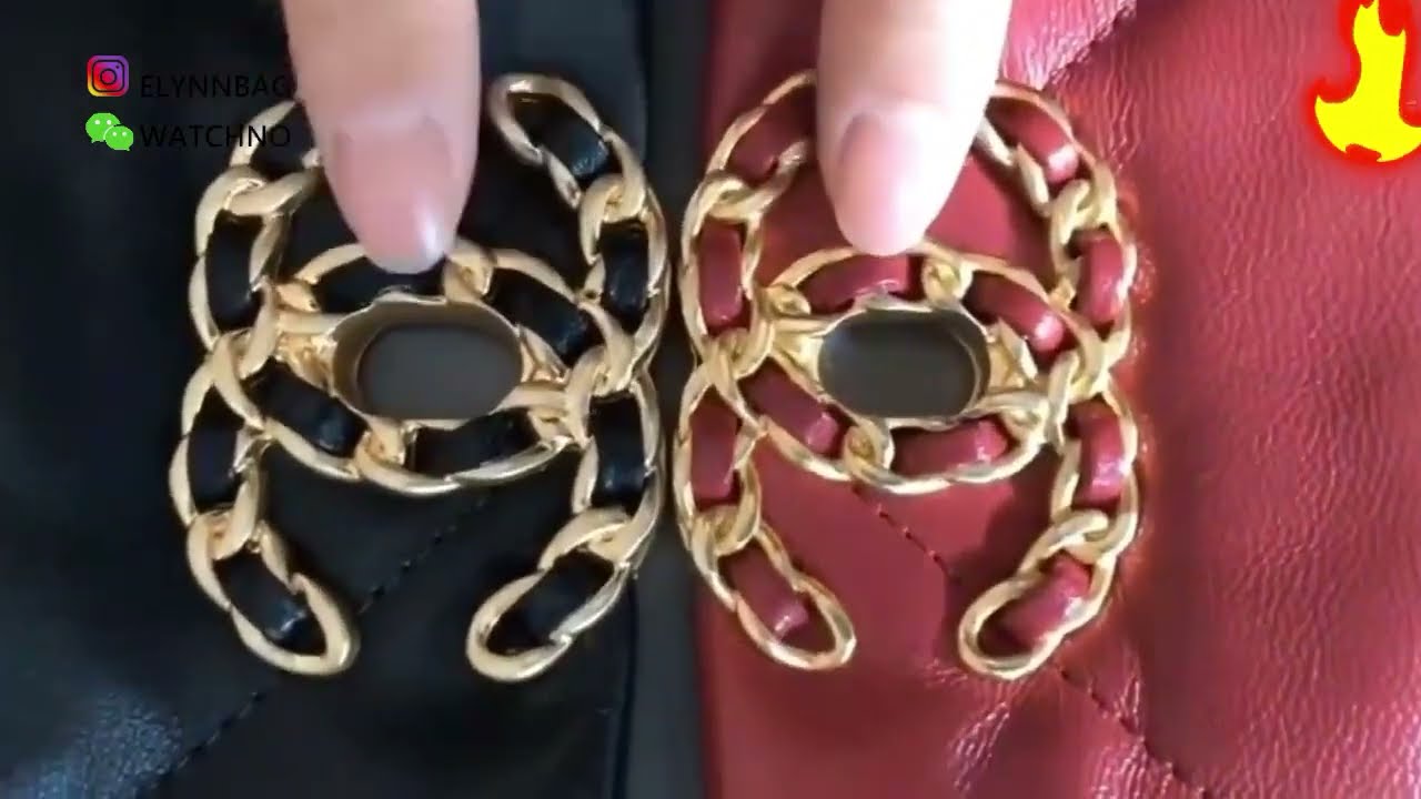 CHANEL 19 Bag小号/大号版：真假细节PK，你准备好了吗？