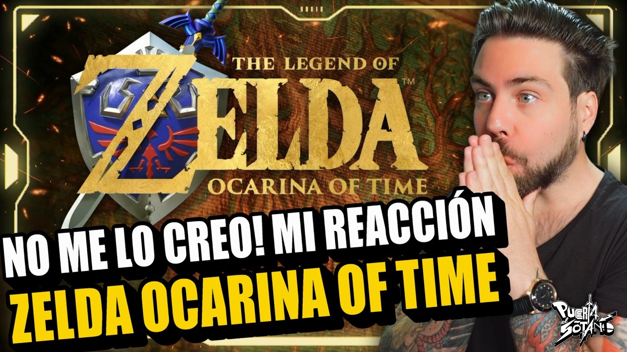🔥Mi LOCA REACCI&Oacute;N Zelda Ocarina of Time Remake en el NINTENDO DIRECT! No tengo palabras...