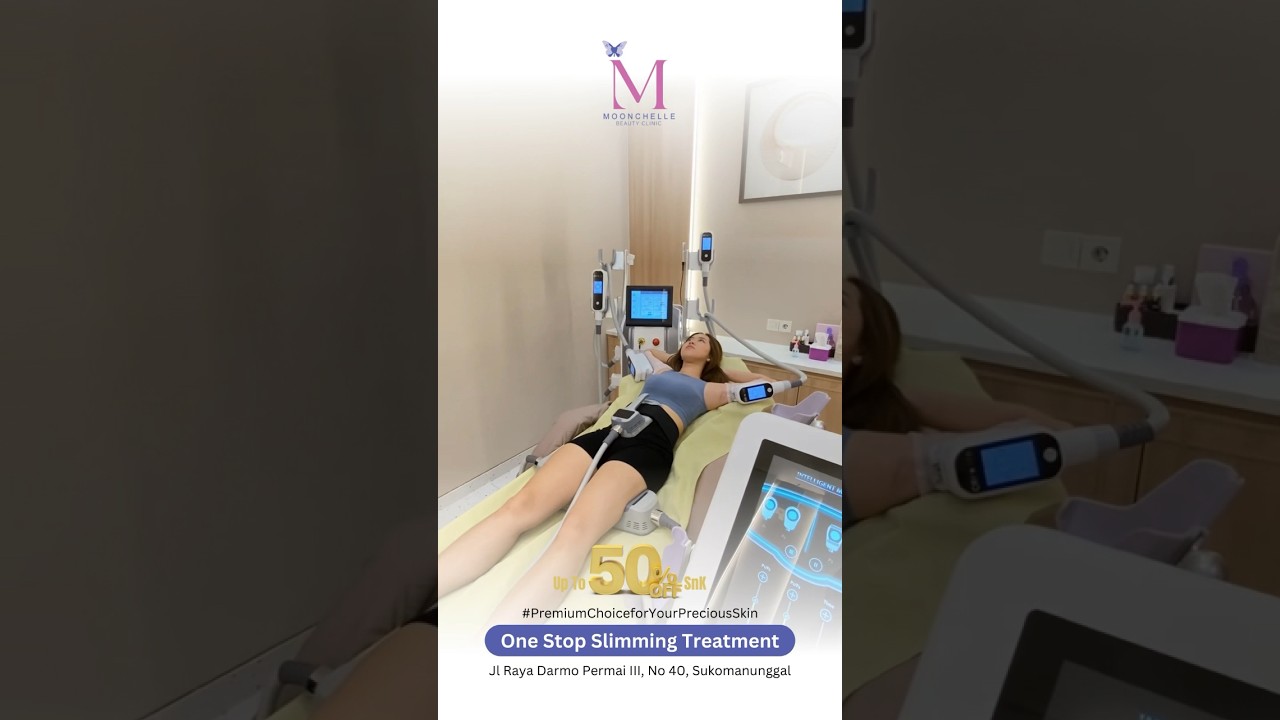 Slimming Treatment by Moonchelle Beauty Clinic #beautyclinicsurabaya #beautyclinic #slimming