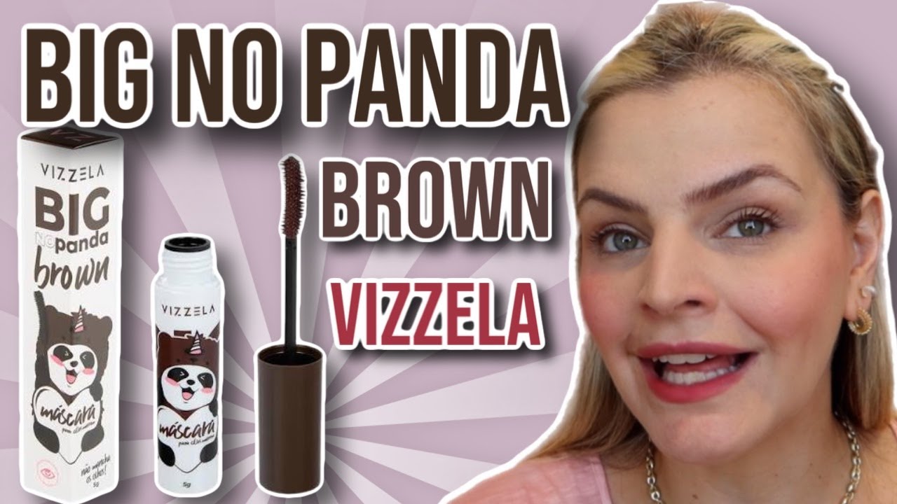TESTANDO MÁSCARA BIG NO PANDA MARROM DA VIZZELA