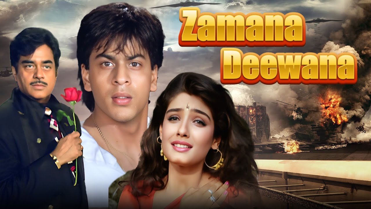 Zamana Deewana Hindi Full Movie - Shah Rukh Khan - Shatrughan SInha - Raveena Tandon - Jeetendra