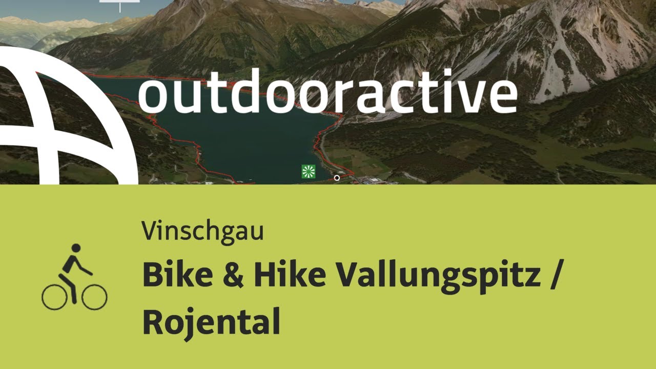 Radtour im Vinschgau: Bike & Hike Vallungspitz / Rojental
