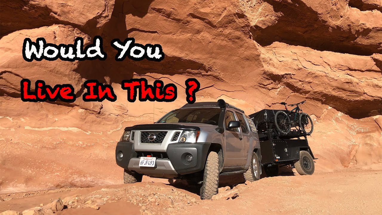 Full Time Nissan Xterra Living - A Rig Walk Around Video