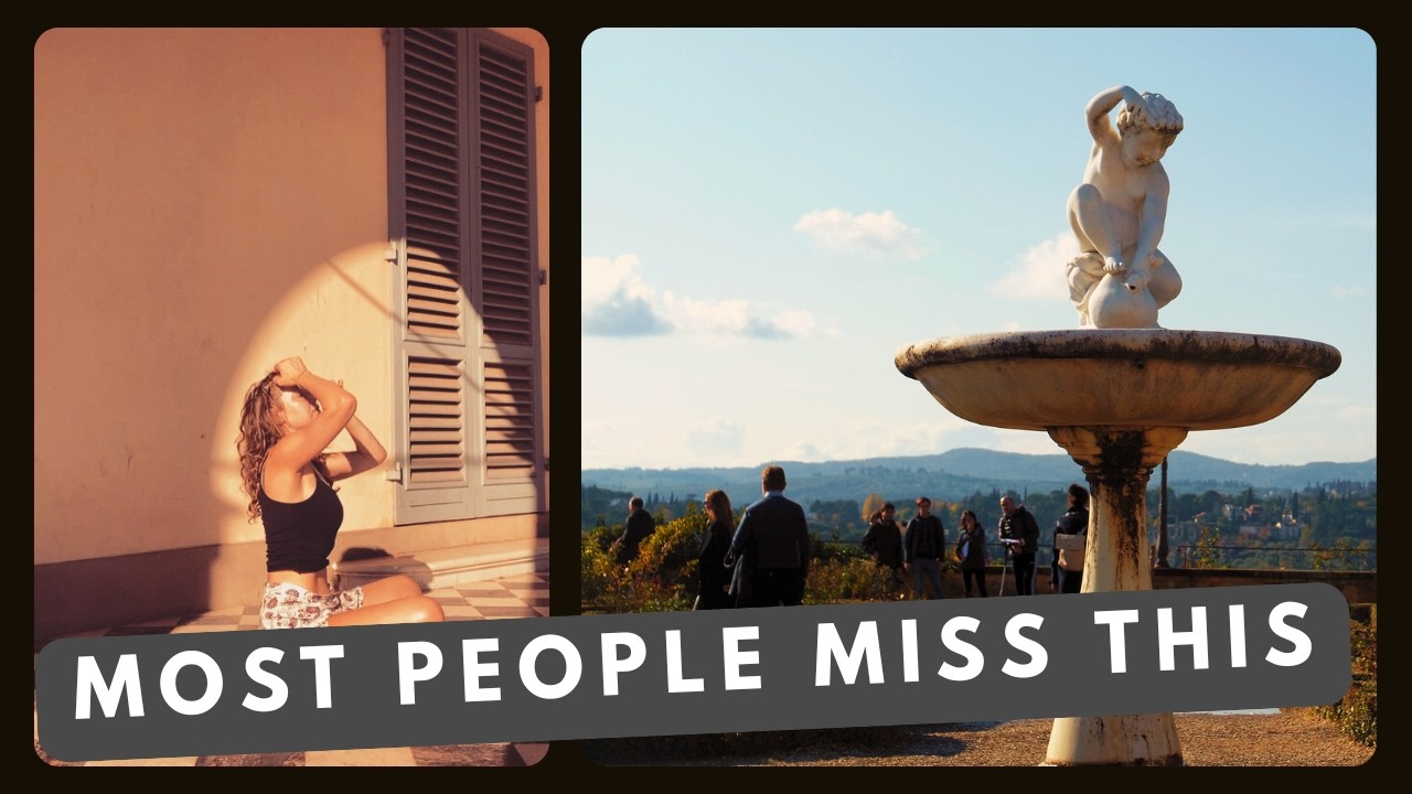 A Quiet day in Florence  | What you notice when you slow down
