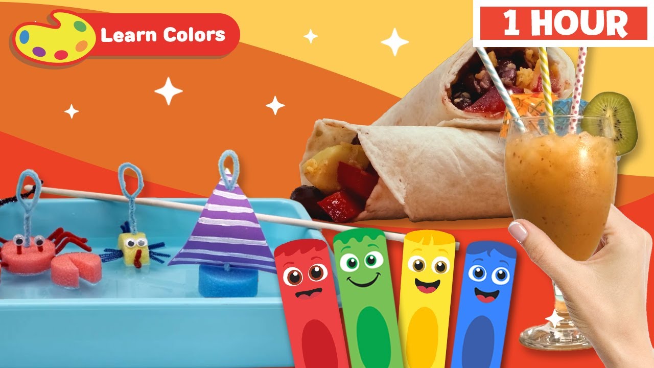 Learn Colors with Cute Cartoon Monsters!
