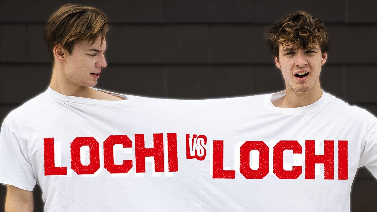 Aushalten: in 1 T-Shirt - Lochi vs. Lochi