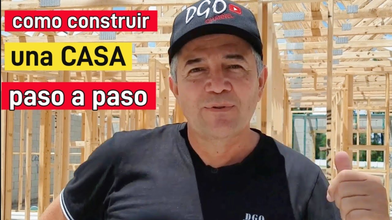 Como construir una casa paso a paso