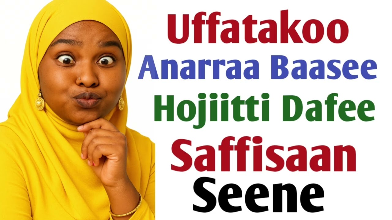 Uffata Kiyya Anarraa Baasee Saffisaan Hojiitti Seene