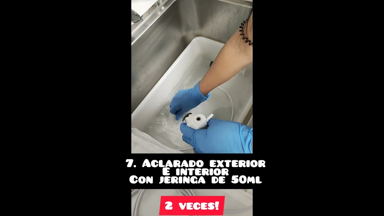 FIBROBRONCOSCOPIO DESECHABLE AMBU® Limpieza y desinfección