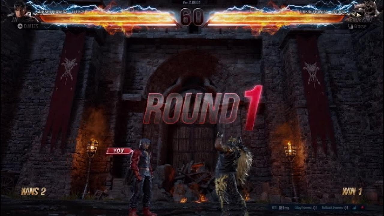 Jin Vs Crazy Armor King