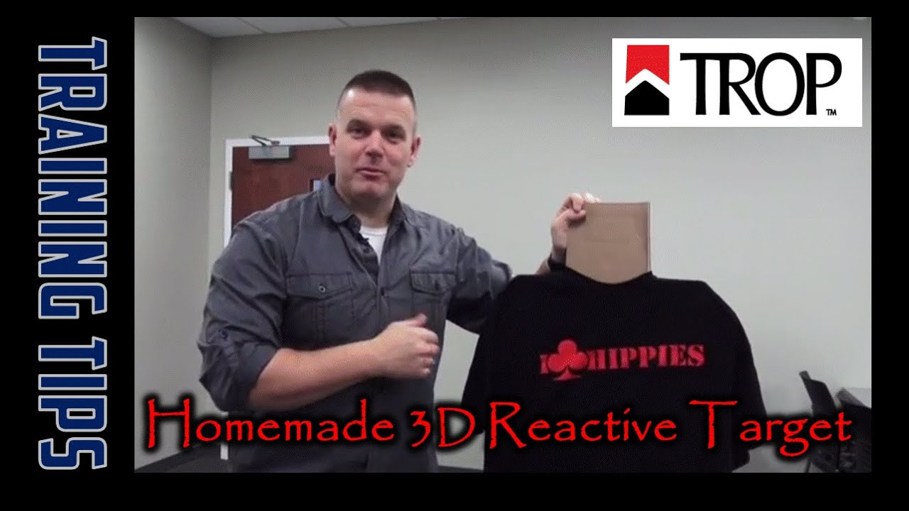 Homemade 3D Reactive Targets