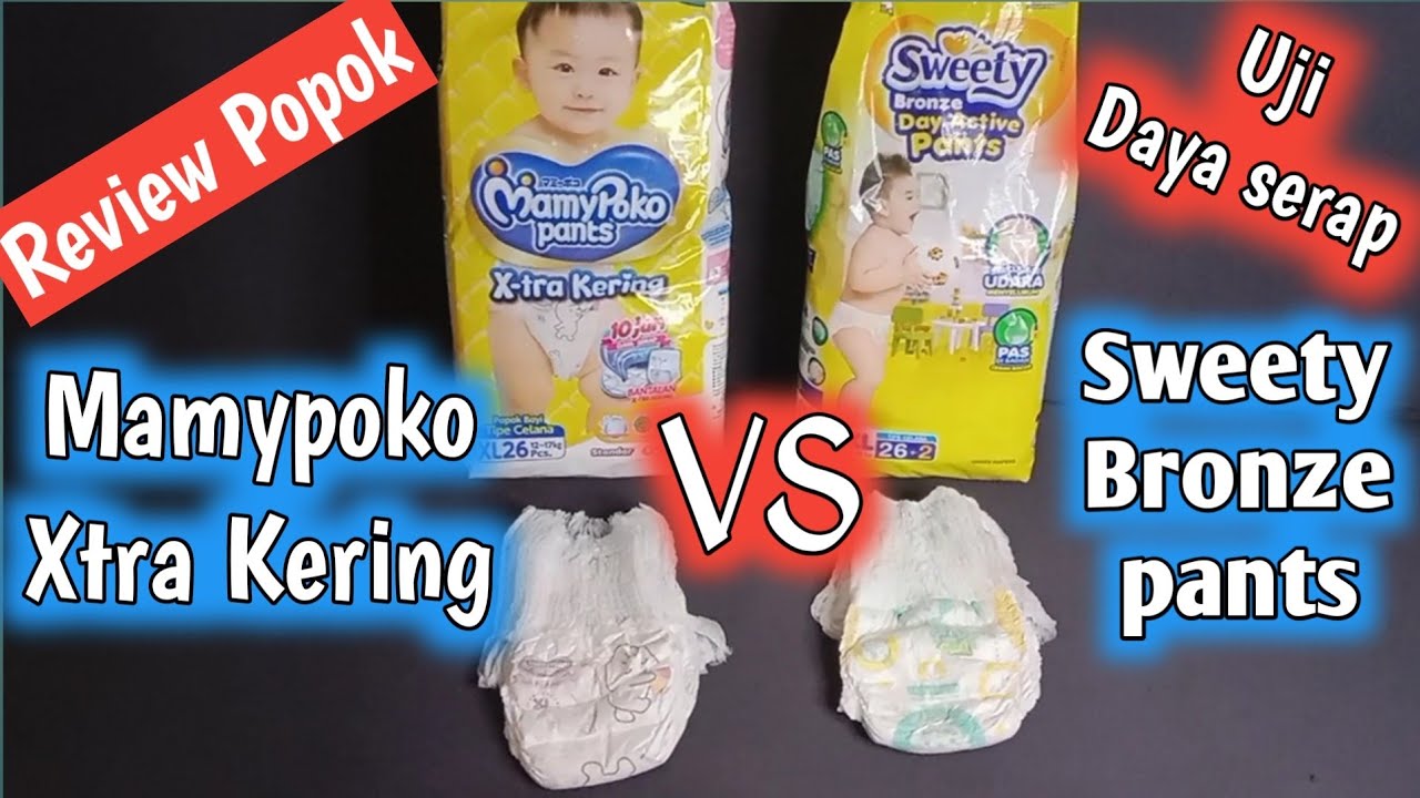 Review Popok Mamypoko Xtra Kering VS Sweety Bronze Pants
