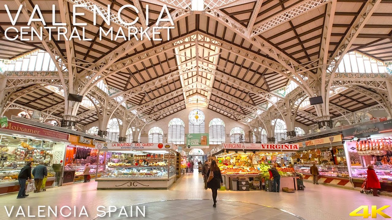 Tiny Tour | Valencia Spain | A 180 year old Central Market 2020