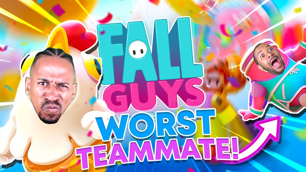 WORST TEAMMATE EVER! FALL GUYS ft. @ScooterGaming