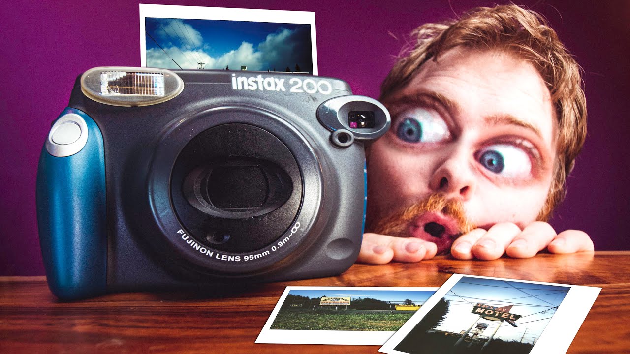 Fujifilm instax wide 200 instant photography camera full review