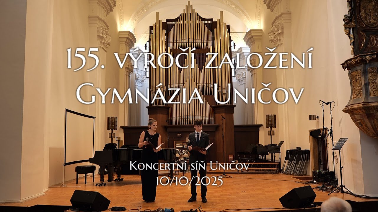 Oslavy 155. výročí založení Gymnázia Uničov