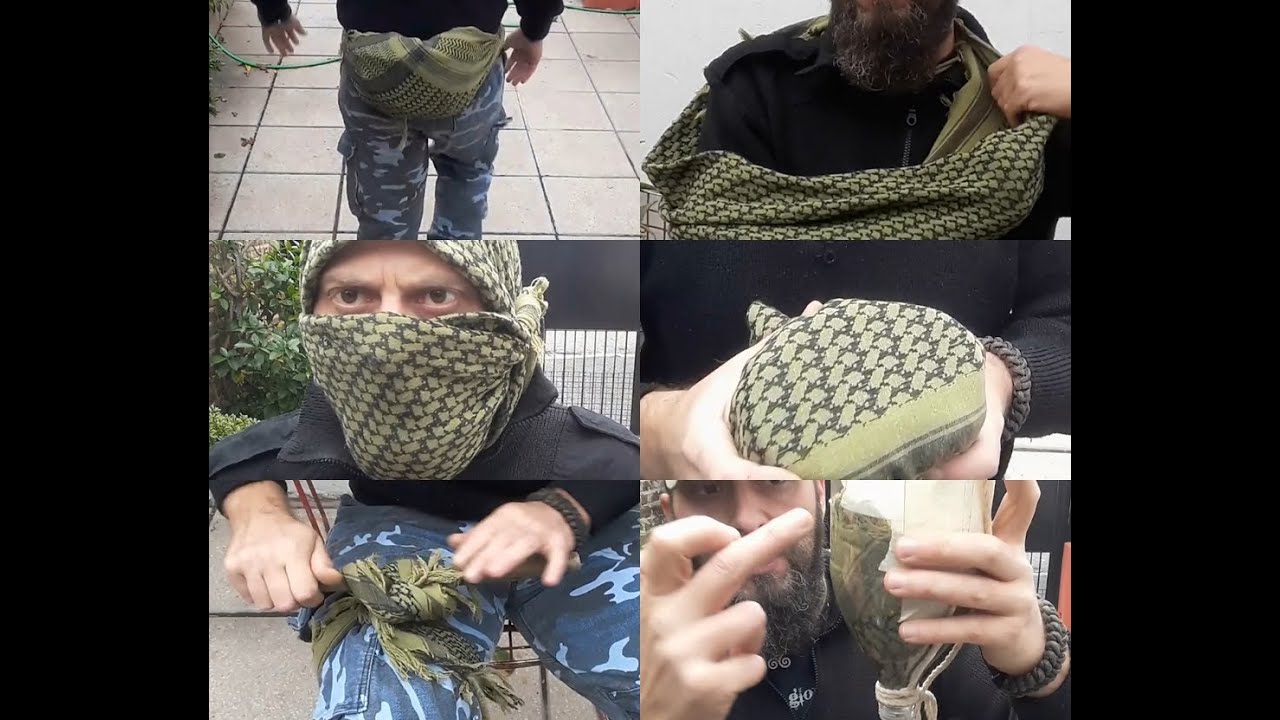 #Shemagh usos y configuraciones Supervivencia Shemagh Survival uses and settings