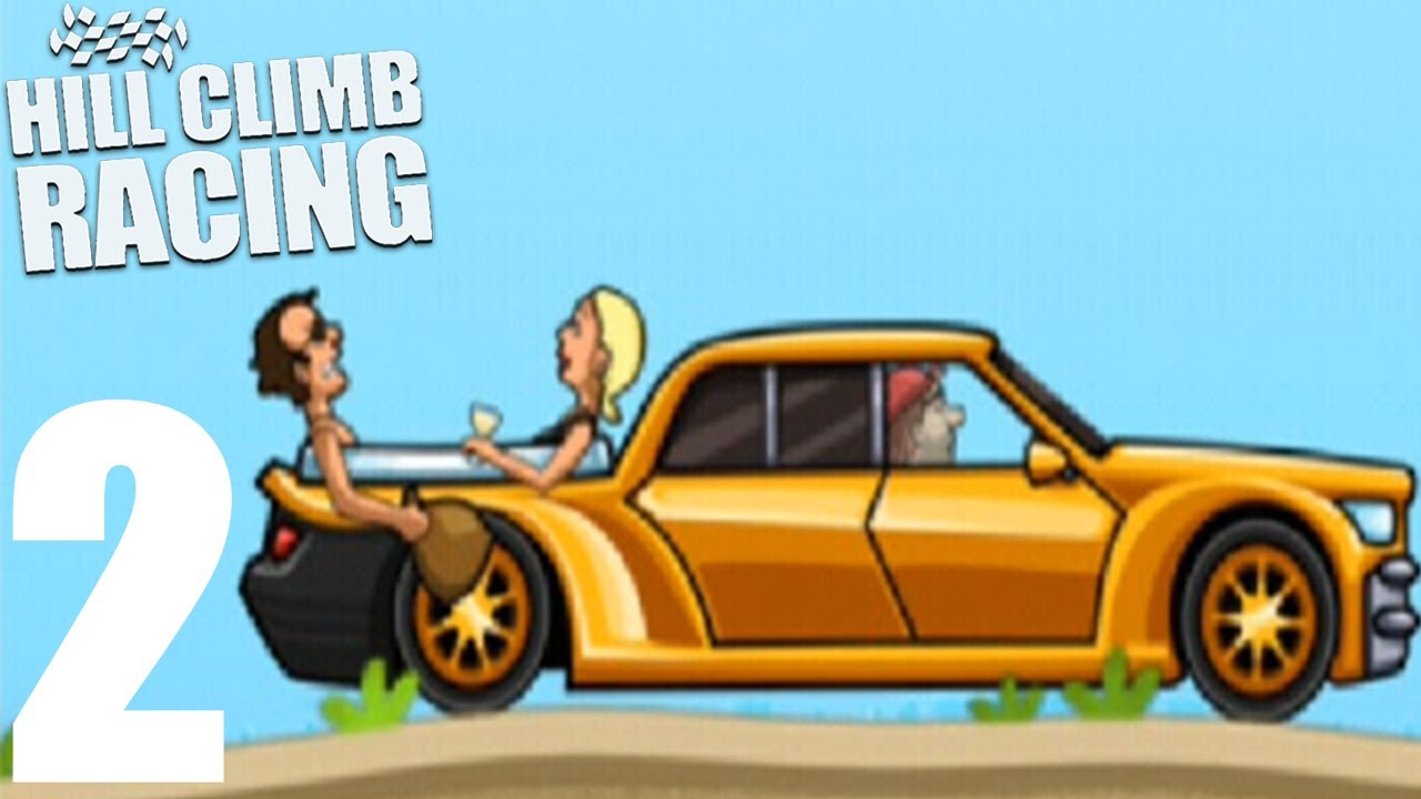 Hill Climb Racing - Gameplay Walkthrough Part 2 - Luxury Car (iOS, Android)