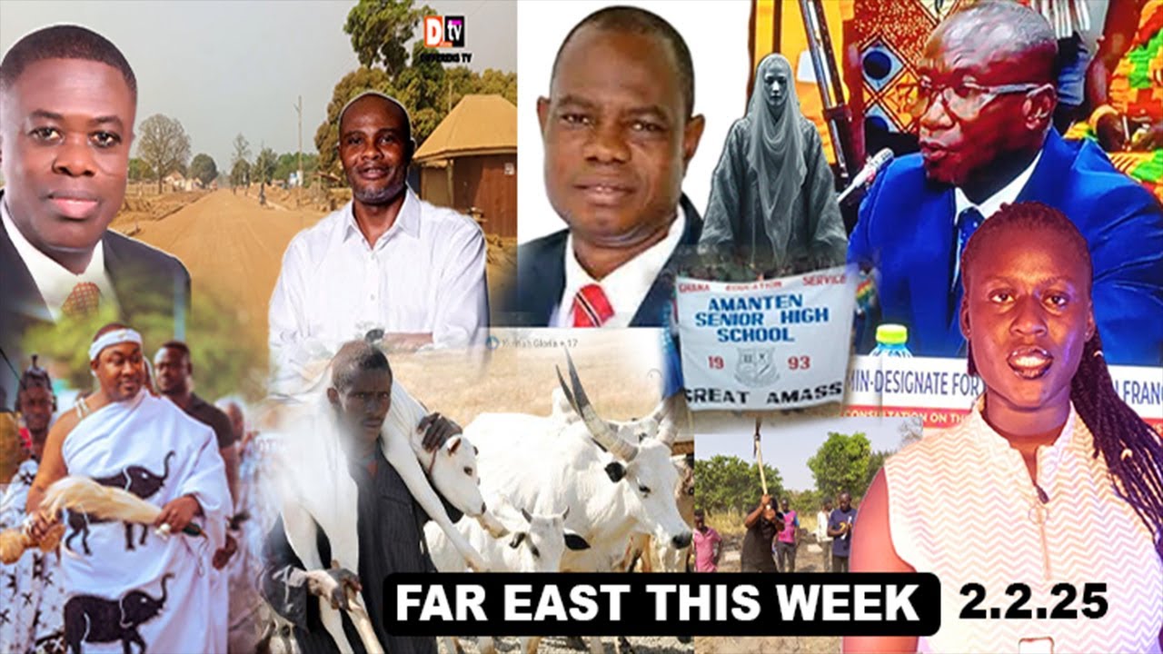 FAR EAST THIS WEEK 2.2.25: Yeji Ghost, Truck pusher lost life, Bono East Min. Vetted, Amantin SHS