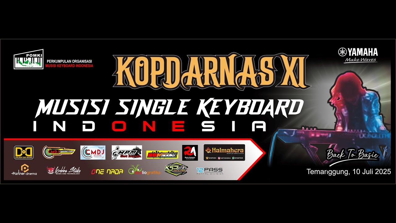 [Live Delay] KOPDAR MUSISI SINGLE KEYBOARD INDONESIA Ke-XI 2025 (Part 1)