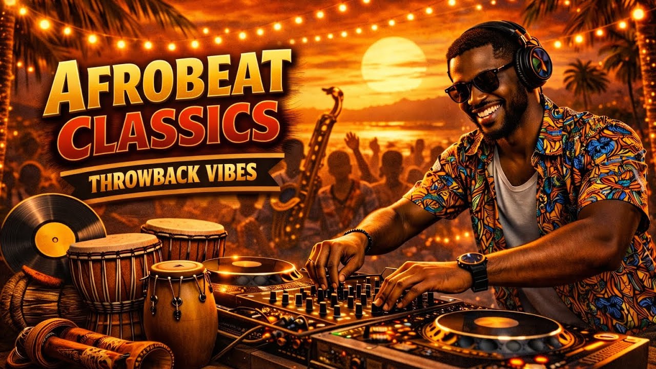 Afrobeat mix Classics Visualiser | Smooth thrill & vibe
