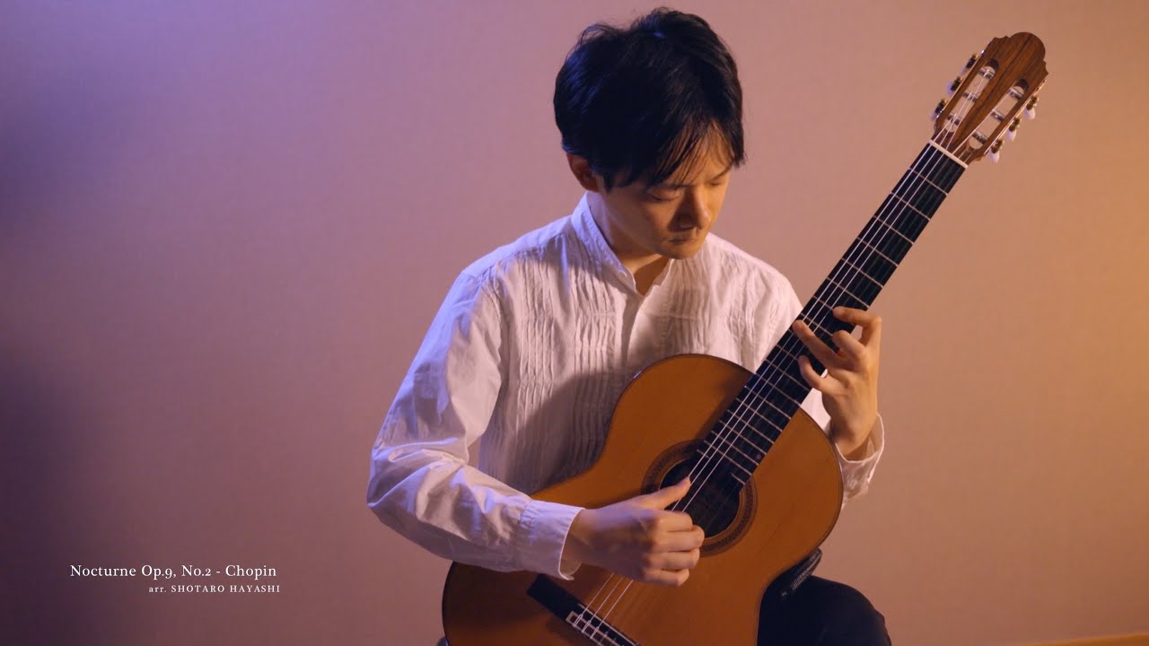 Nocturne Op.9, No.2 by Chopin ショパン ノクターン guitar