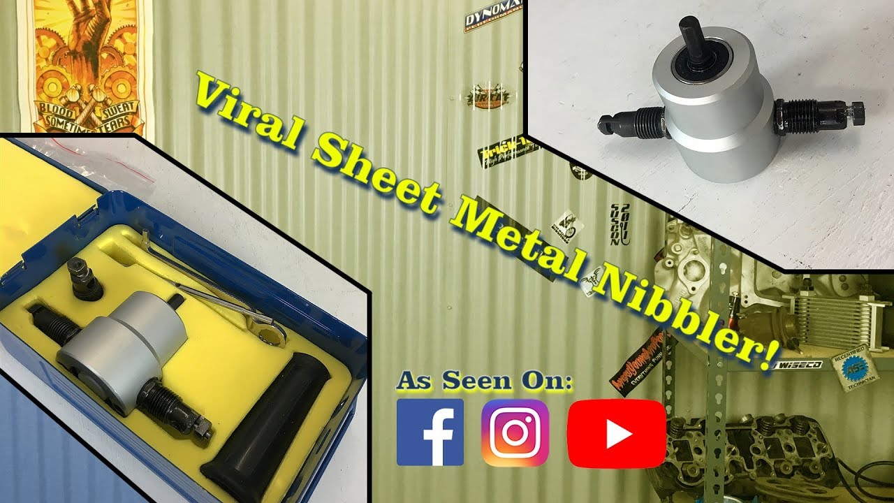 Facebook Viral Sheet Metal Nibbler Drill Attachment - NOW UNDER $10! - Product Review
