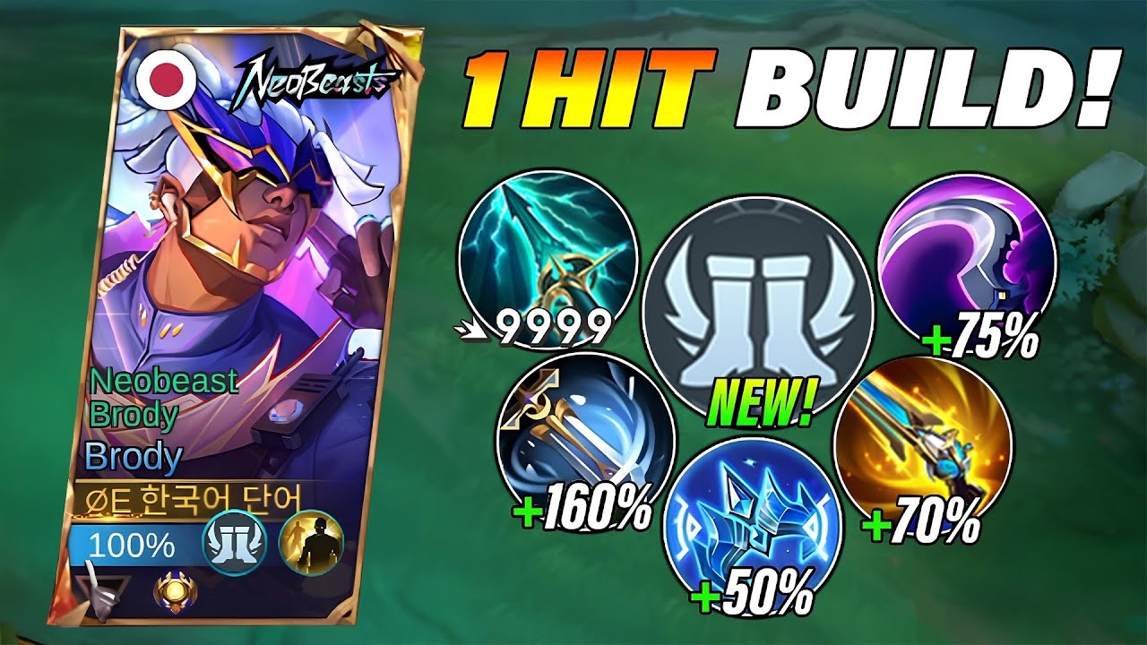 FINALLY!! TRY THIS NEW BRODY 1 HIT BUILD 2026!! ( insane damage💀 ) - BEST BUILD BRODY 2026