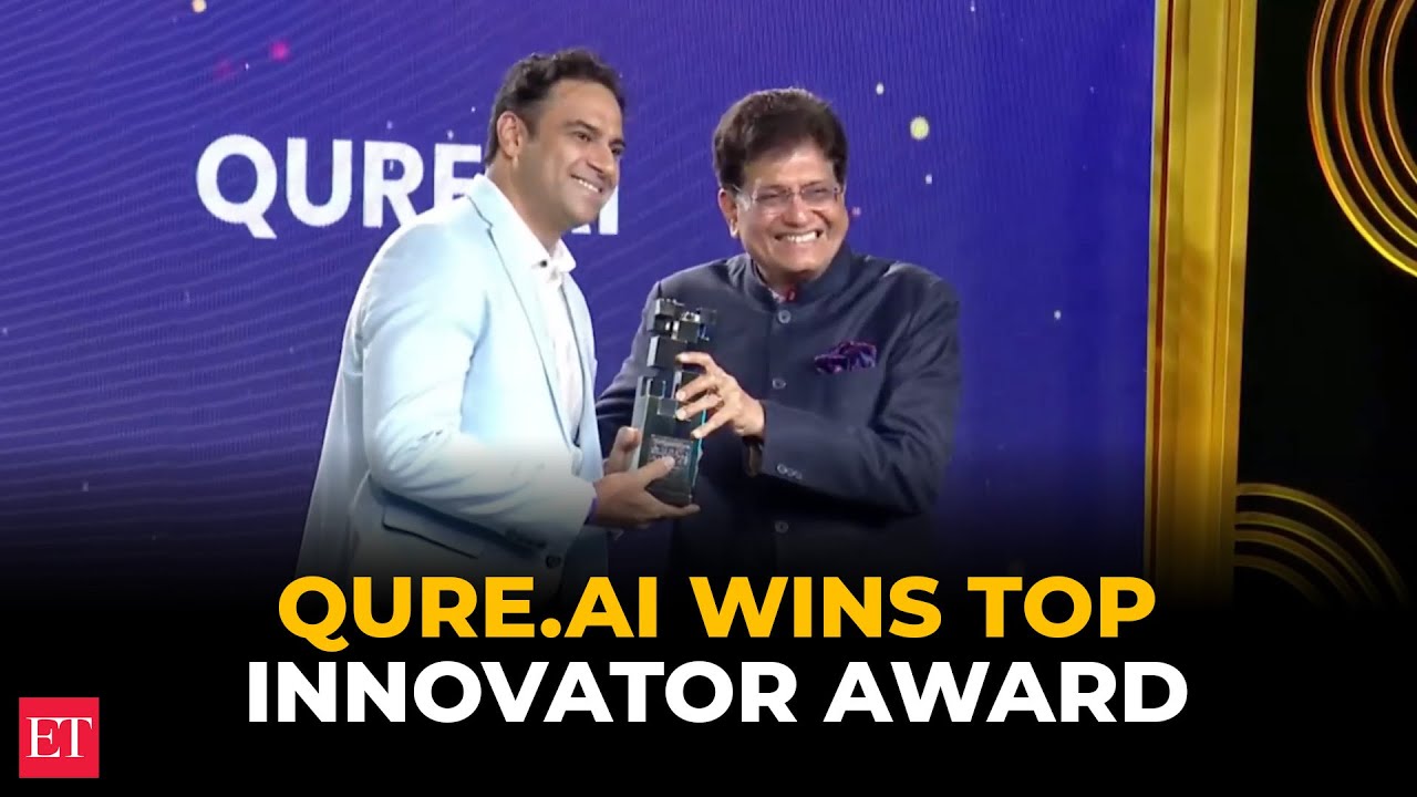 Qure.ai wins ET Startup 2025 Top Innovator Award | Prashant&nbsp;Warier